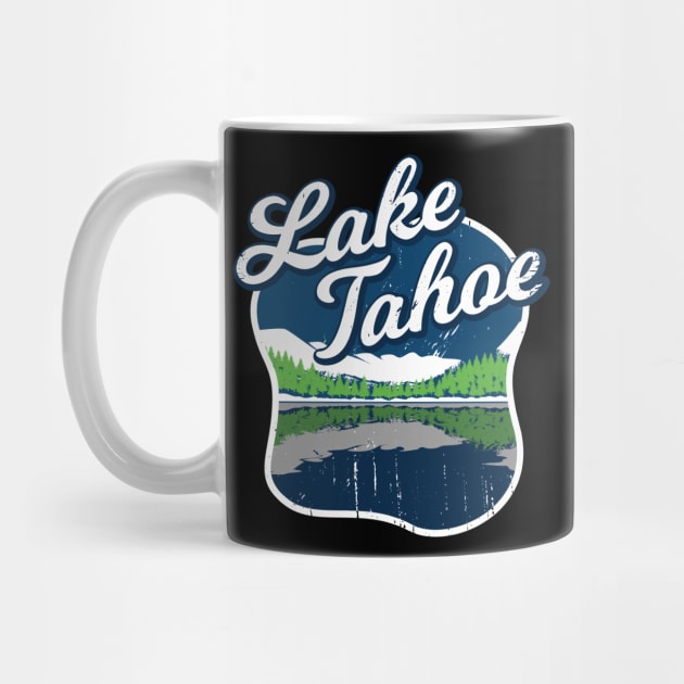 Lake Tahoe Boating Fishing Fisherman Gift by Dolde08